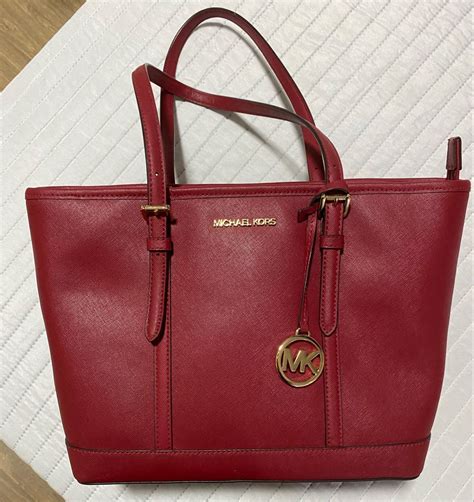 bolsa vermelha michael kors|bolso michael kors oferta.